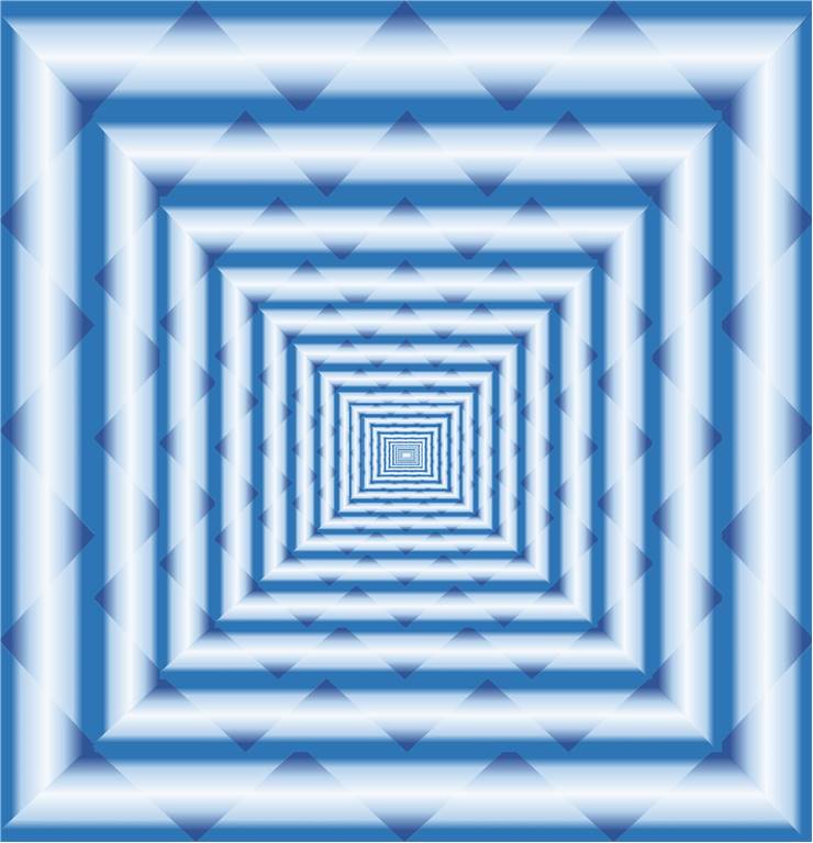 Infinity Mirrored Shapes